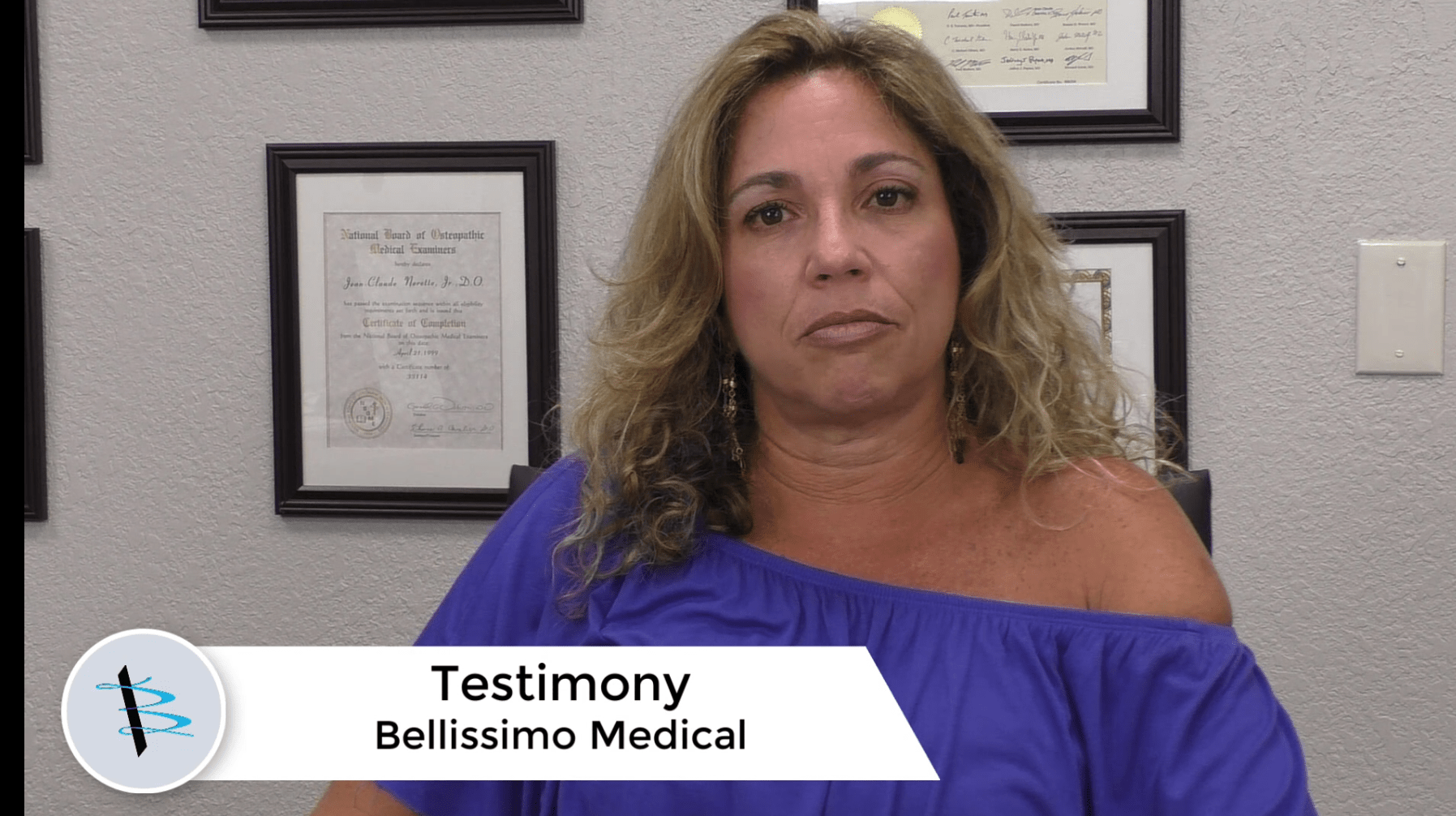 Bellissimo Medical Patient Testimonial -Spanish - copy