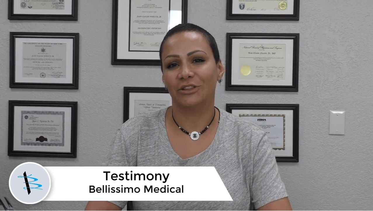 Bellissimo Medical Patient Testimonial -Spanish - copy